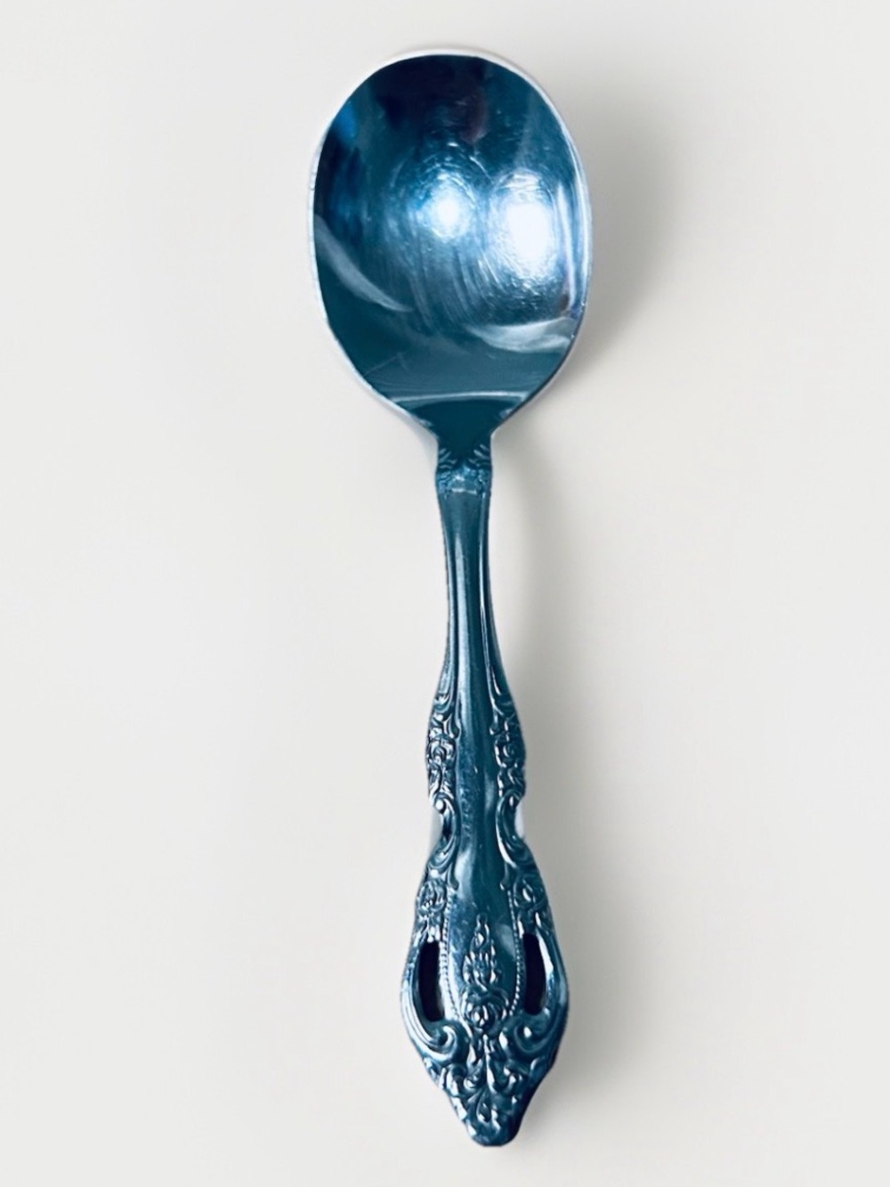 ONEIDA SILVER Brahms (Silverplate, 1980) Straight Handle Baby Spoon